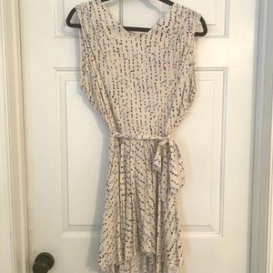 BCBGeneration printed dress with tie